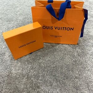 Louis Vuitton box,bag, and dust bag